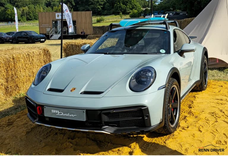 2024 Porsche 911 Dakar on display