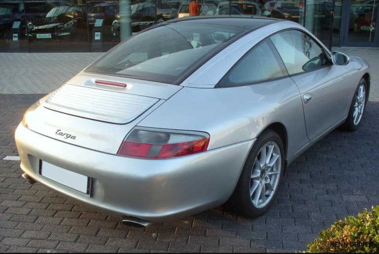 Porsche 996 Targa rear view