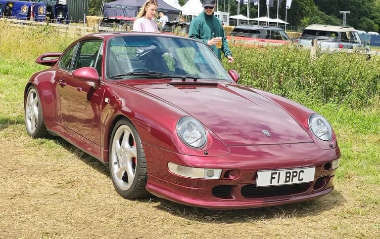 1995 Porsche 993 Turbo in black