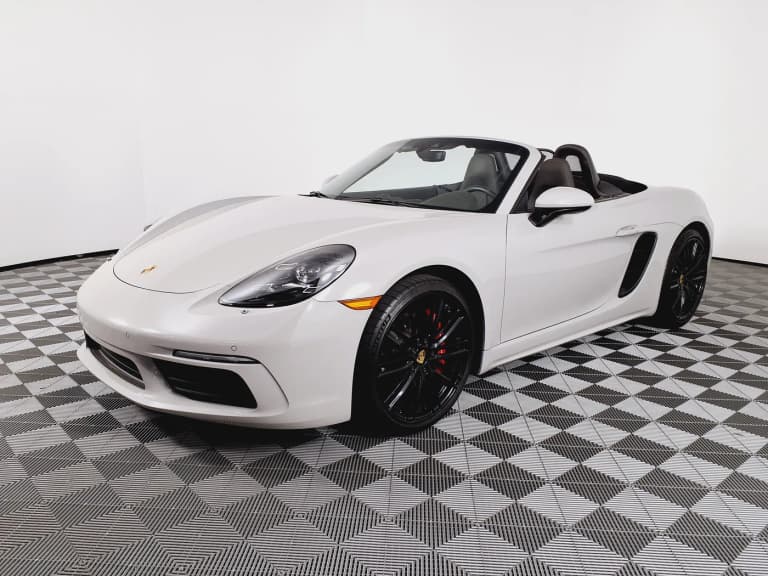 Porsche 718 Boxster S parked outdoors