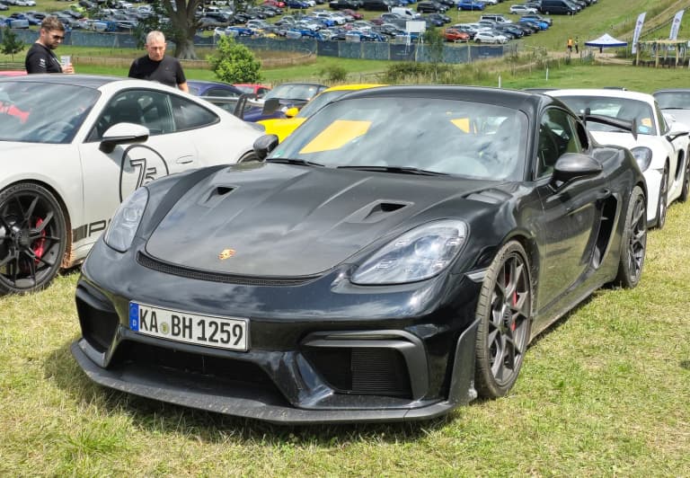 Porsche 718 Cayman GT4 RS at the Goodwood Festival of Speed