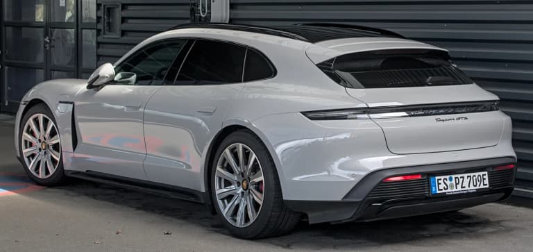 Porsche Taycan Cross Turismo GTS, the raised estate body style