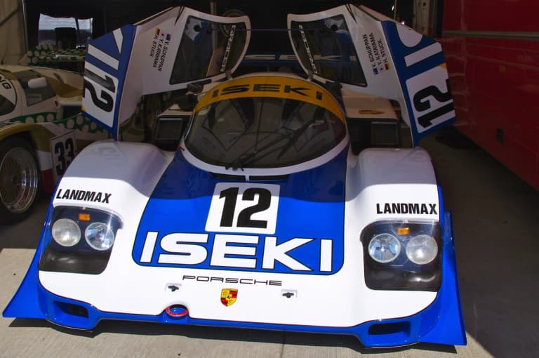 Porsche 956-118 in Trust Racing Team livery, a customer car from the 1984 season
