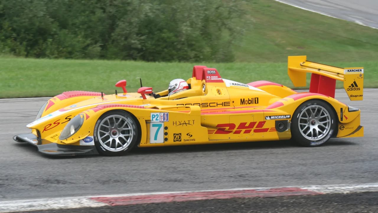 Penske Racing Porsche RS Spyder at Canadian Tire Motorsport Park (Mosport) in 2007.