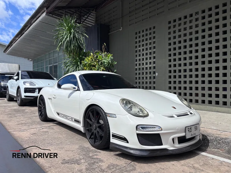 Porsche Cayman S (987.1, 2006–2008) with GT3-style aero