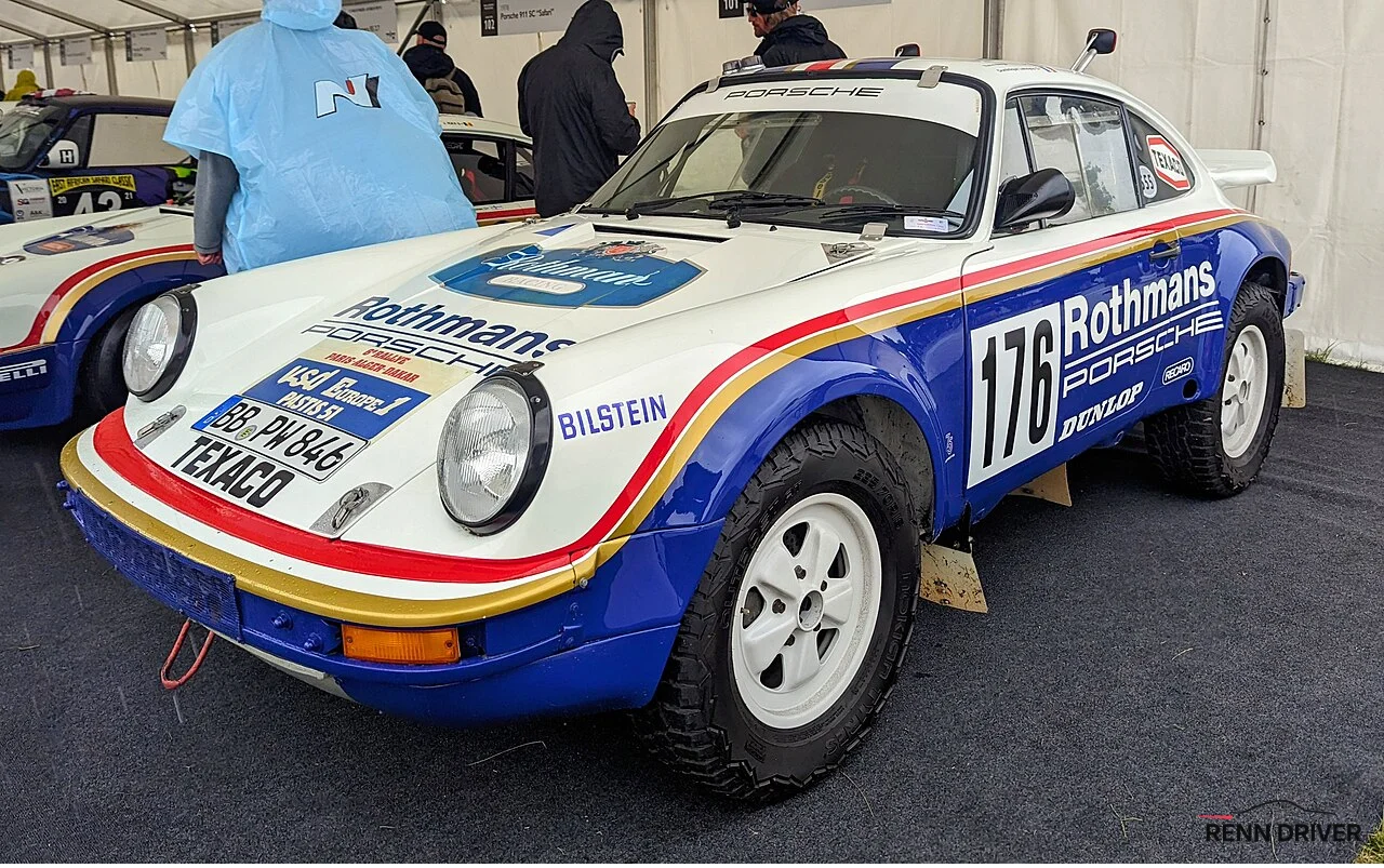 Porsche 953 that won the 1984 Paris-Dakar Rally