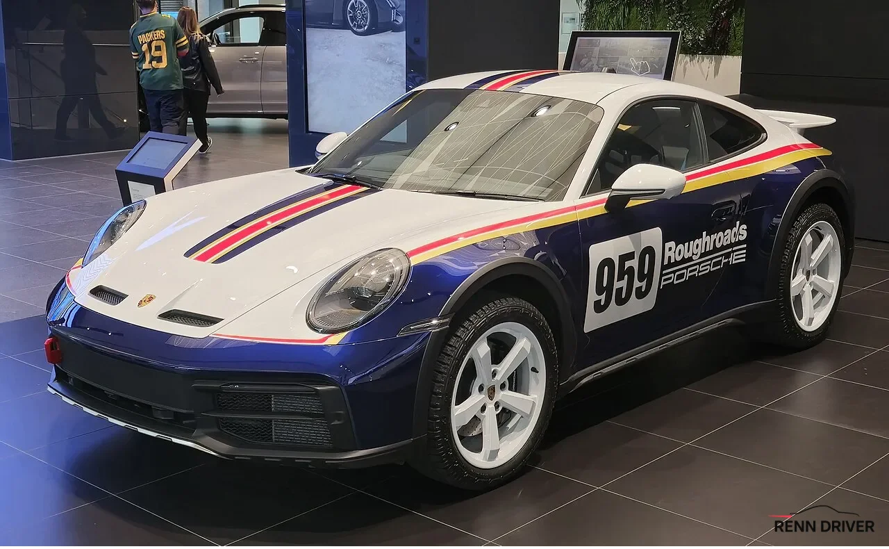 Porsche 911 Dakar in Roughroads livery