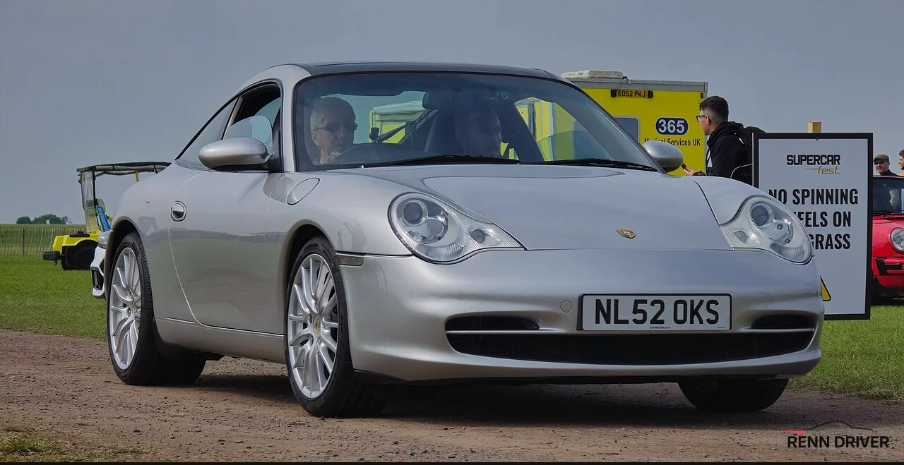 Porsche 996 Targa in silver