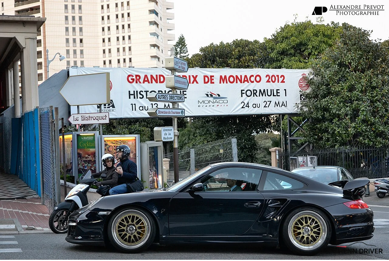 Porsche 997 GT2 rear view