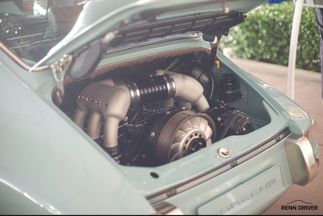 Porsche flat-six engine