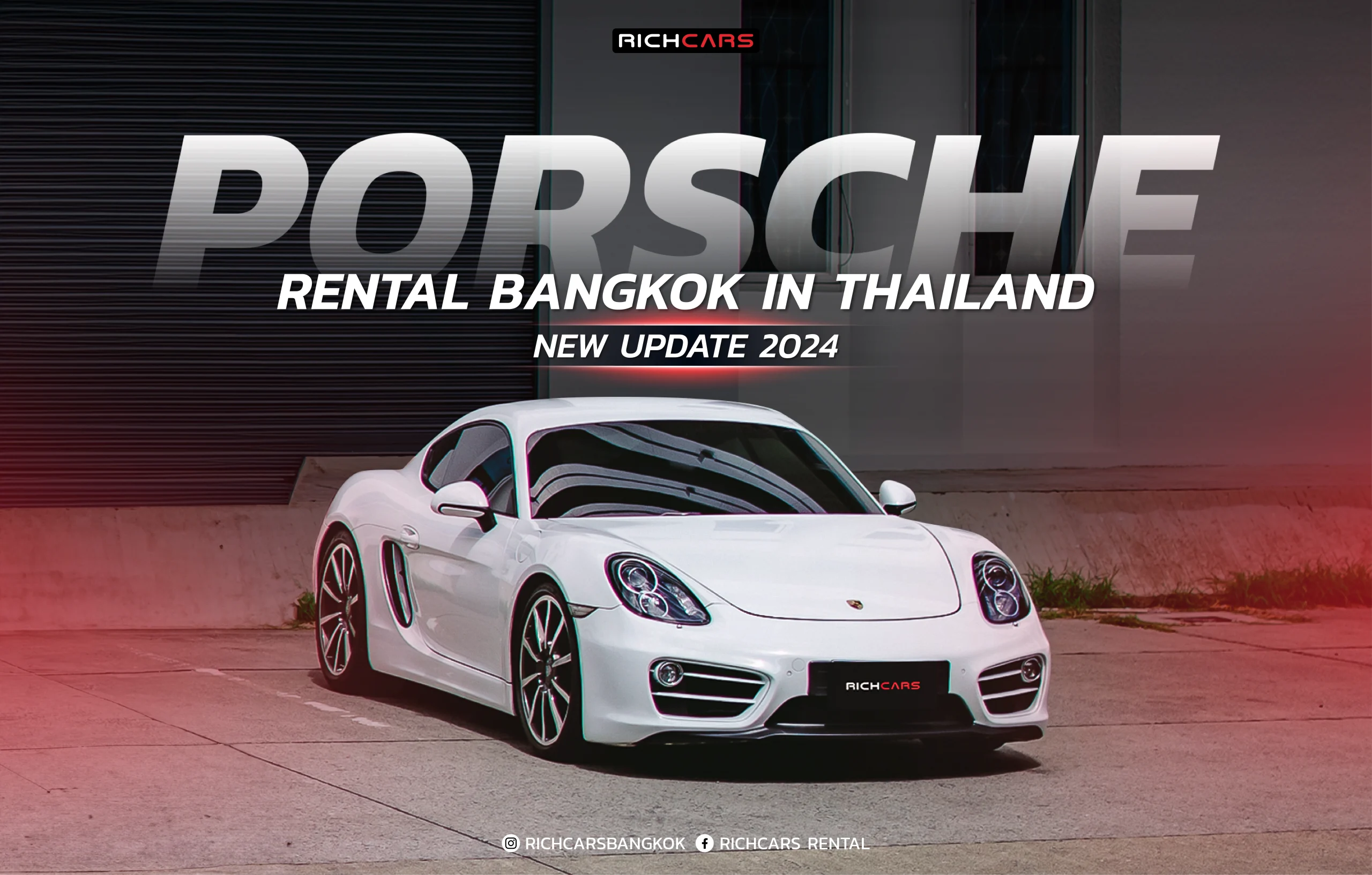 Luxury car rental in Bangkok, Thailand