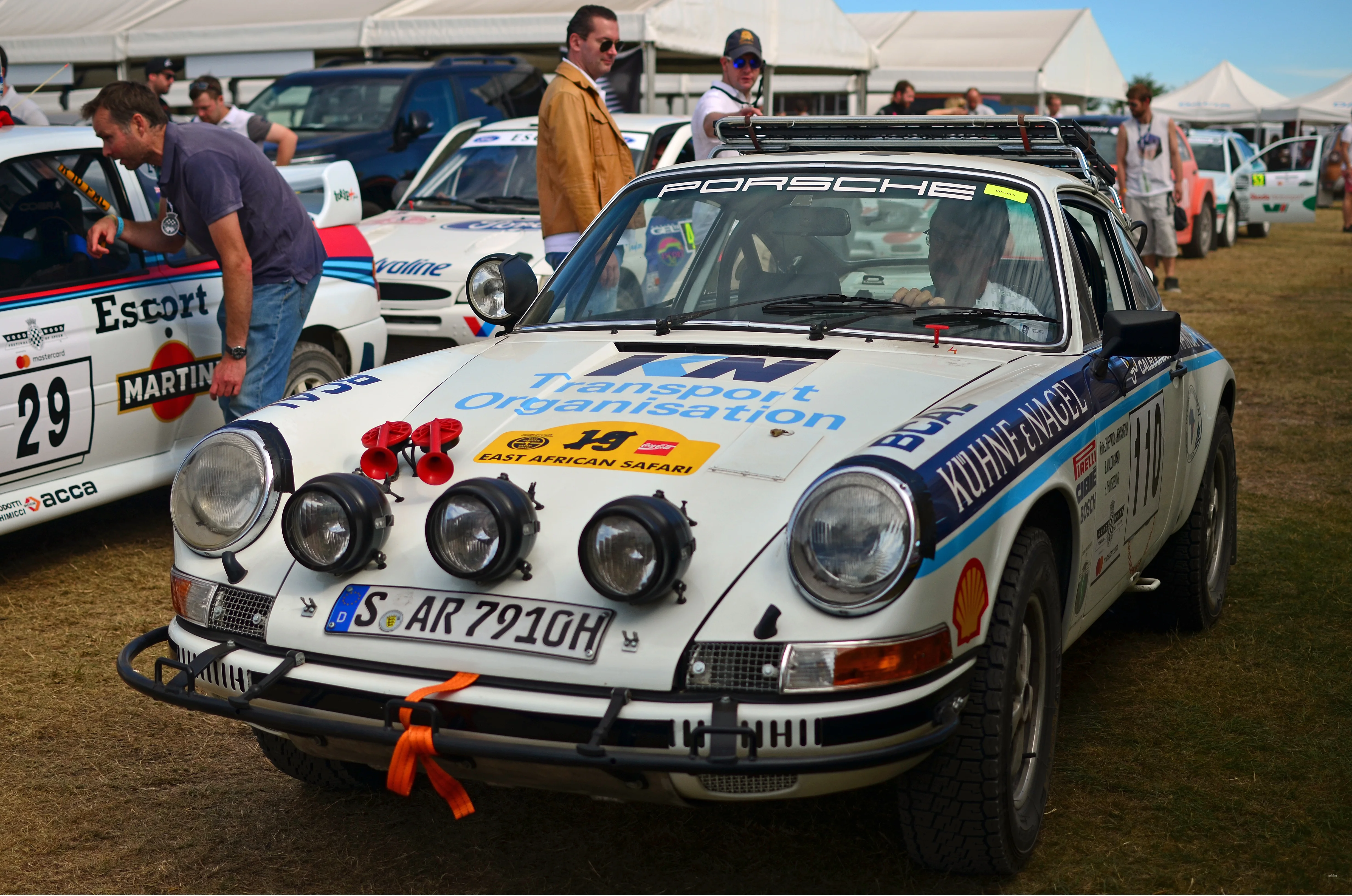 Porsche 911 Carrera RS 2.7 prepared for the Safari Rally