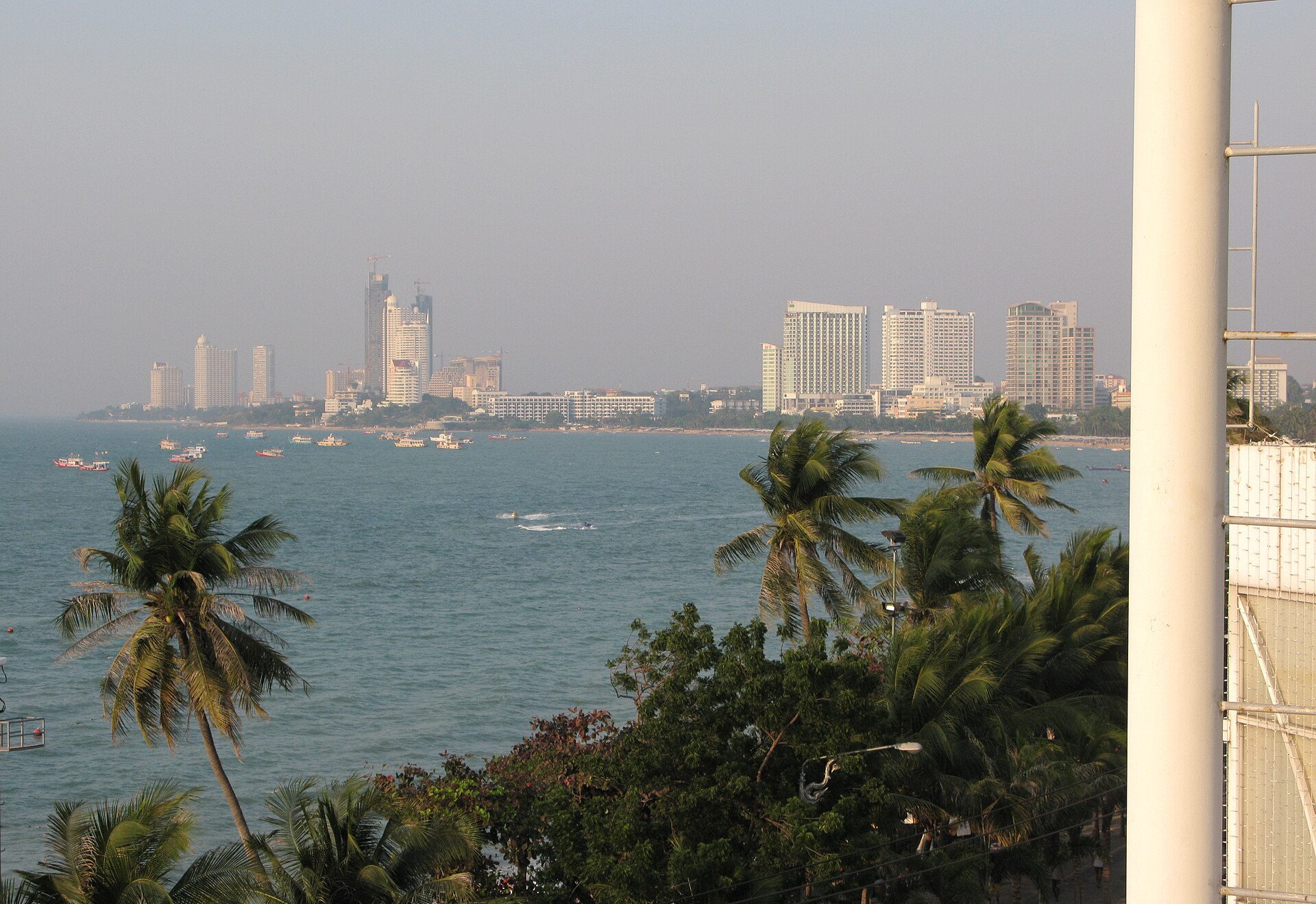 Pattaya beach coast