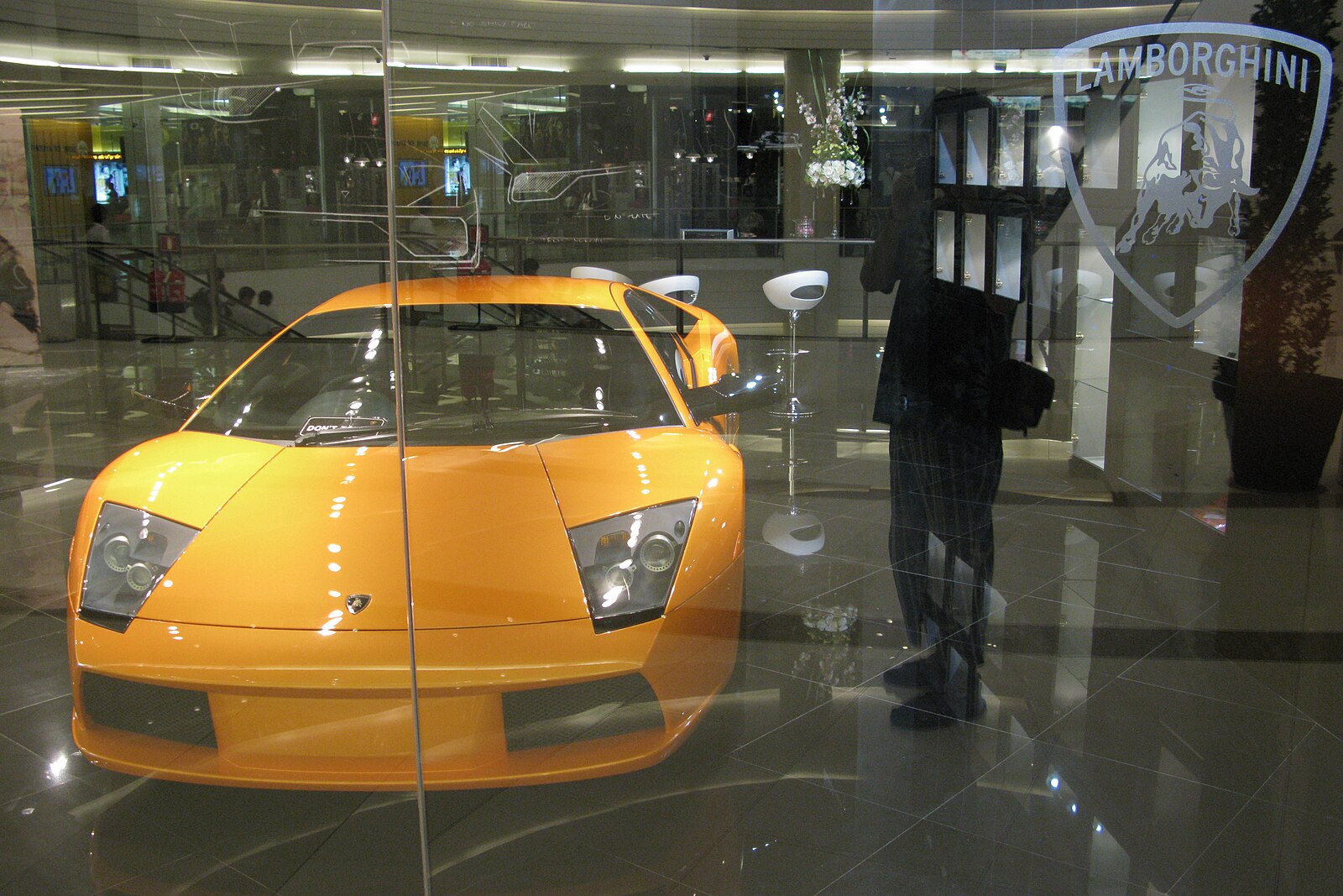 Luxury car in Bangkok representing the supercar scene