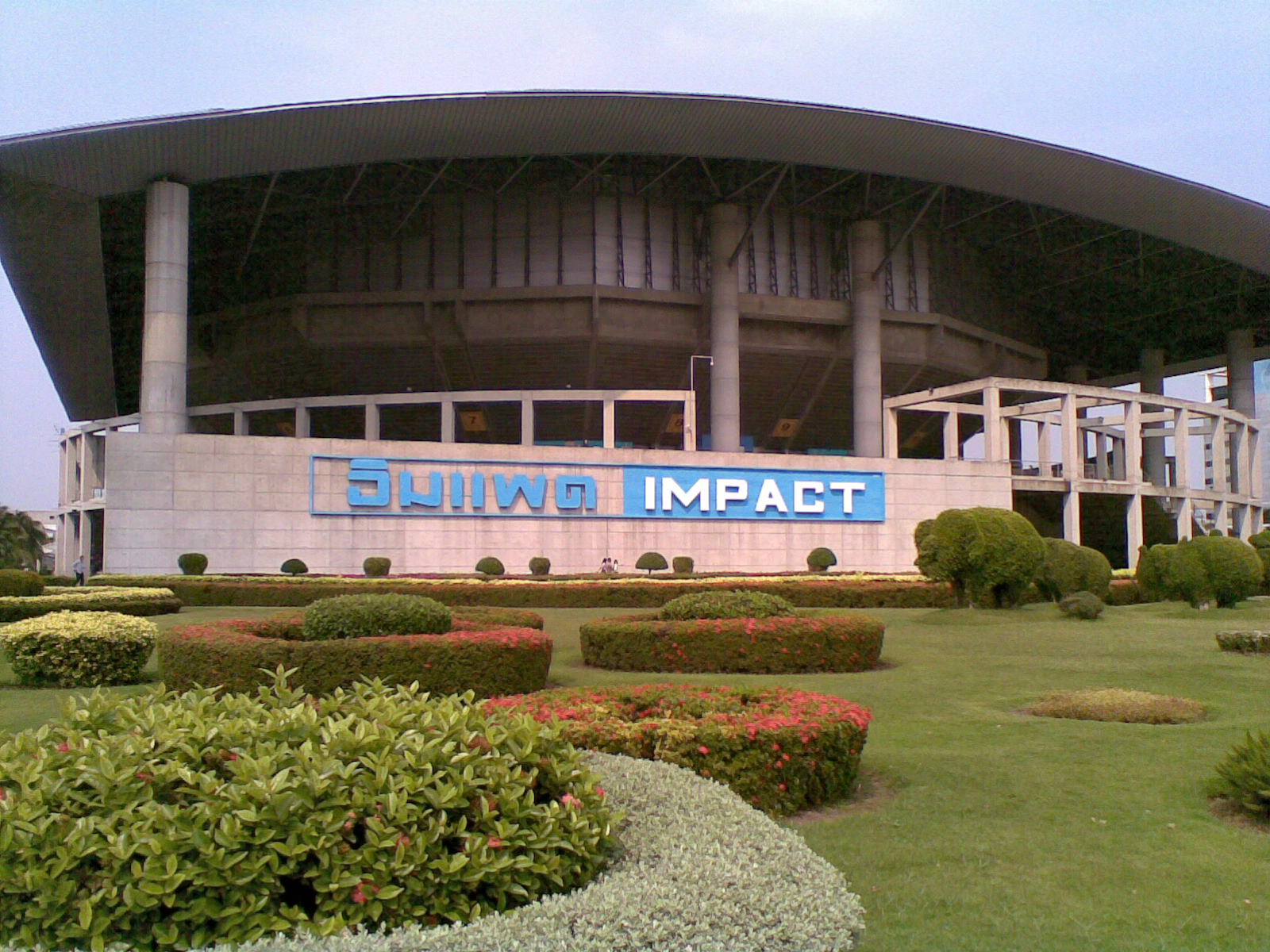 IMPACT Arena exterior in Muang Thong Thani