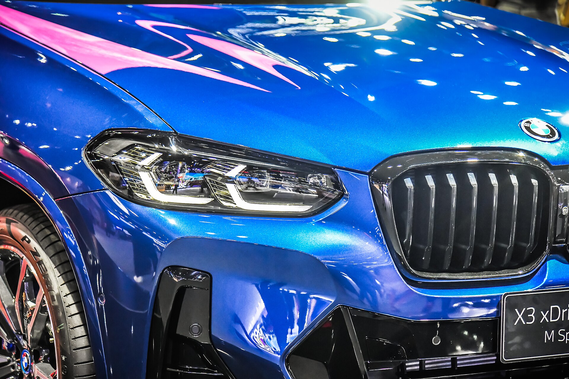 BMW motor show stand