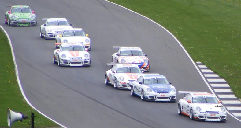Porsche Carrera Cup Deutschland race grid at the Norisring
