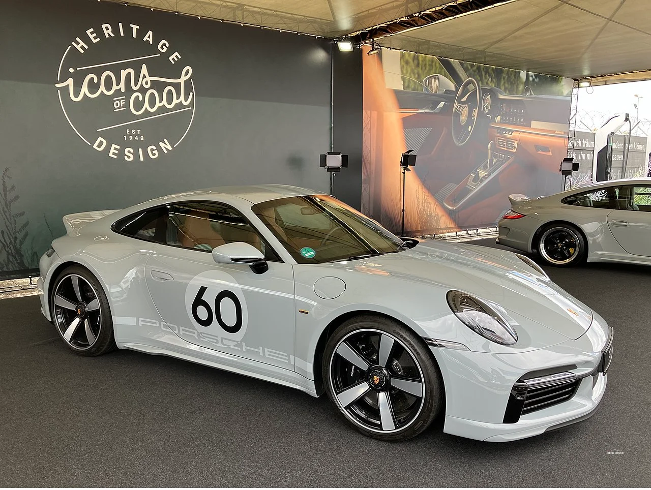 Porsche 911 Sport Classic with Heritage Design livery