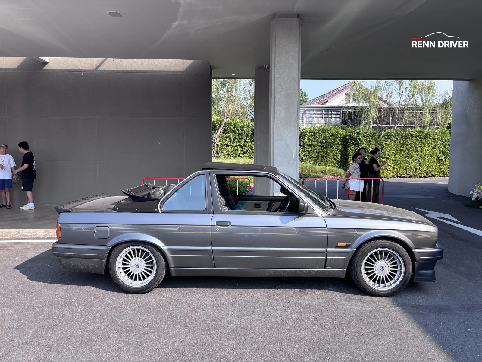 BMW E30 Alpina side profile