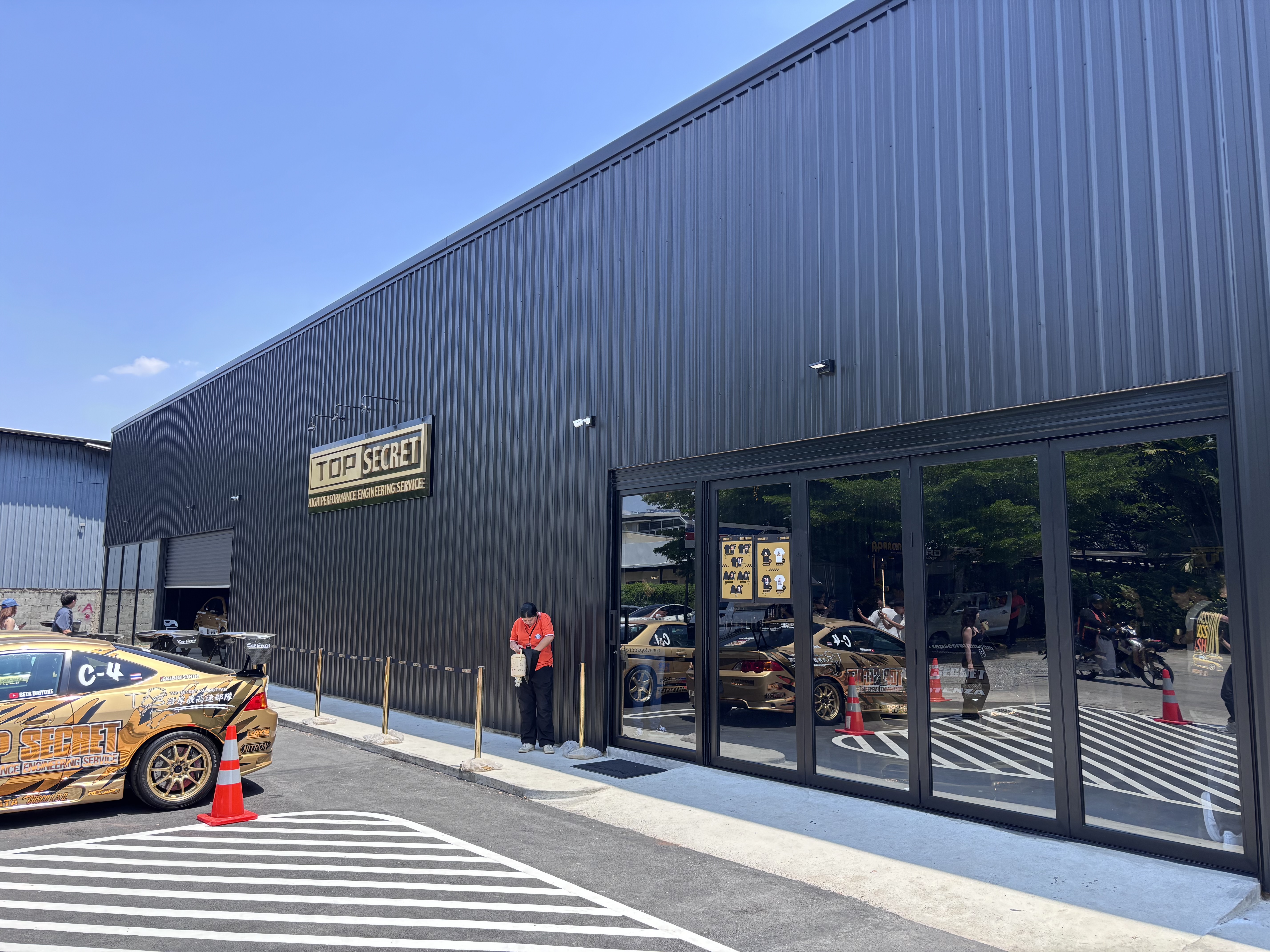 Top Secret Performance Engineering Service warehouse exterior